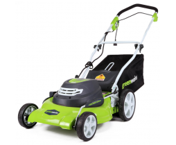 Greenworks 12 A 20-in Corded Electric Lawn Mower